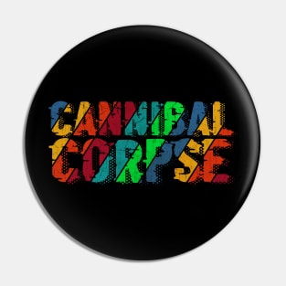 vintage color Cannibal Corpse Pin