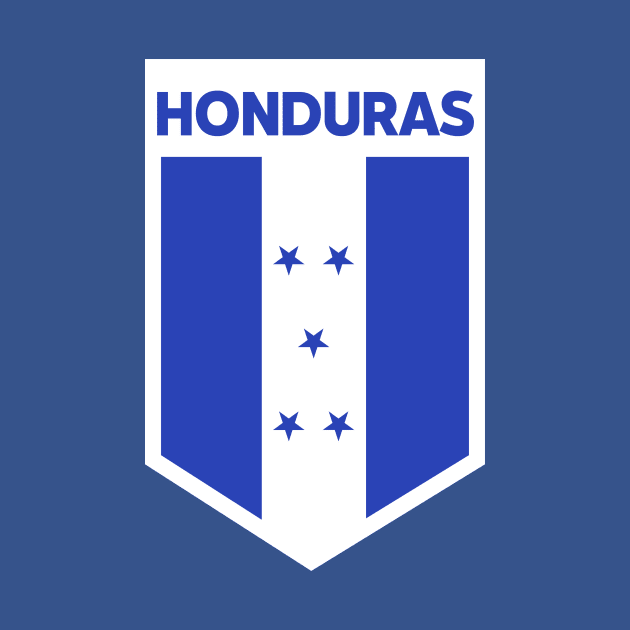 Honduras Flag Emblem by SLAG_Creative