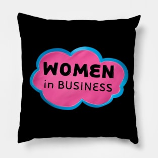 Women in Business Pillow