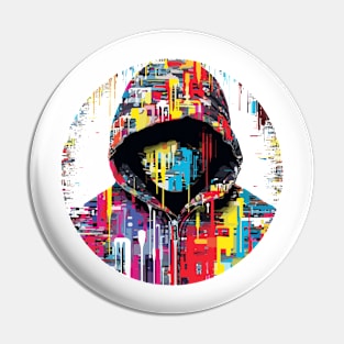 Hacker Game Urbain City Life Mistery Shadow Abstract Pin