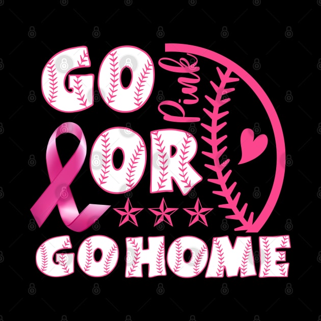 Strike Out Breast Cancer Awareness Baseball Lover  Men Boy by Gendon Design