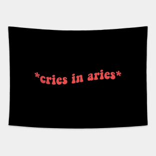 Cries In Aries Tapestry