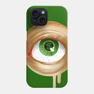 The Green Eyed Insomniac Phone Case