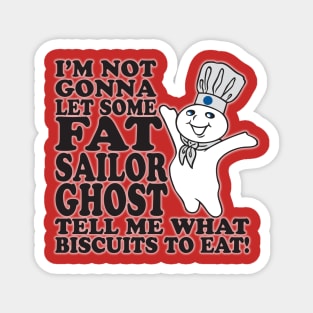 Fat Sailor Ghost Magnet