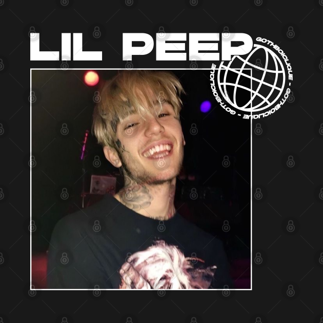 Discover Lil Peep Smiling Design - Lil Peep - T-Shirt