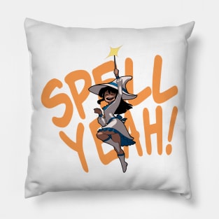 Spell Yeah Cute Witch Pillow