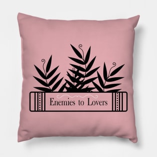 Book girlie | Romance tropes | Enemies to lovers Pillow