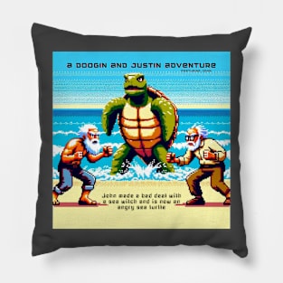 Adventures of Doogin & Justin S02E07 T-Shirt Pillow