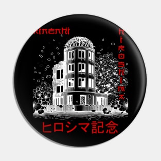 memorial hiroshima kinenhi Pin