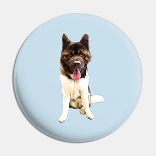 American Akita Pin