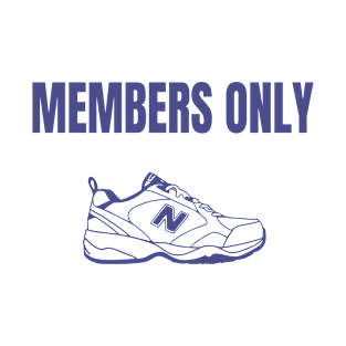 New Balance Parody Members Only T-Shirt