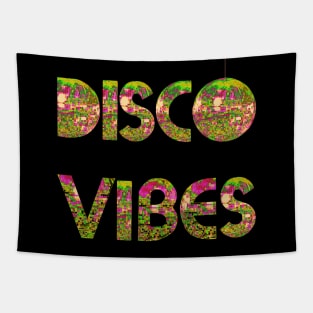 Colorful Disco Vibes Tapestry