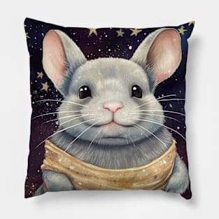 Chinchilla Painting Pillow