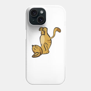 Cat In Different Yoga Poses Phone Case