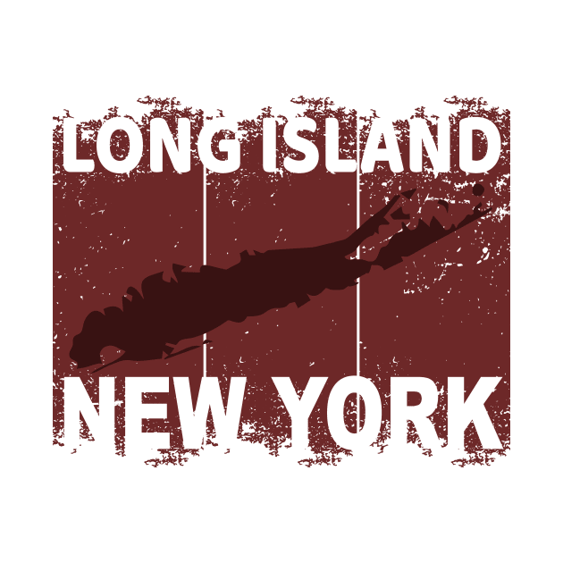 'Long Island NY New York' Beautiful New York City Gift by ourwackyhome