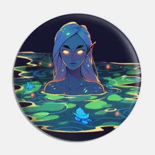 Toxic Water Nymph Pin