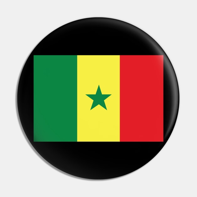 Senegal Pin by Wickedcartoons