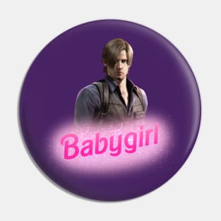 Leon Kennedy Babygirl Pin