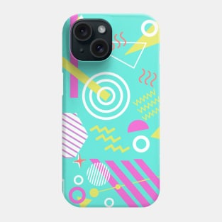 90s geometric pattern Phone Case