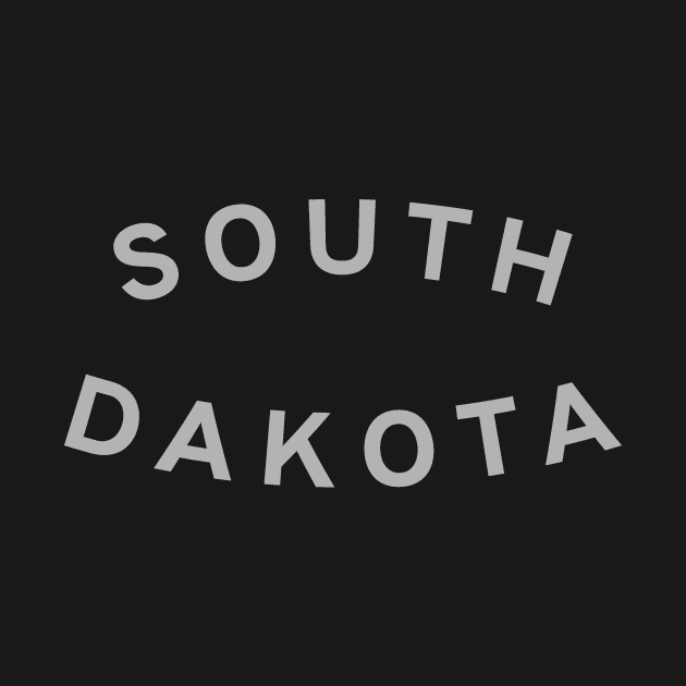 South Dakota Typography by calebfaires