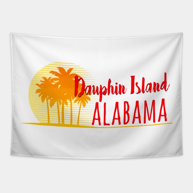 Life's a Beach: Dauphin Island, Alabama Tapestry by Naves