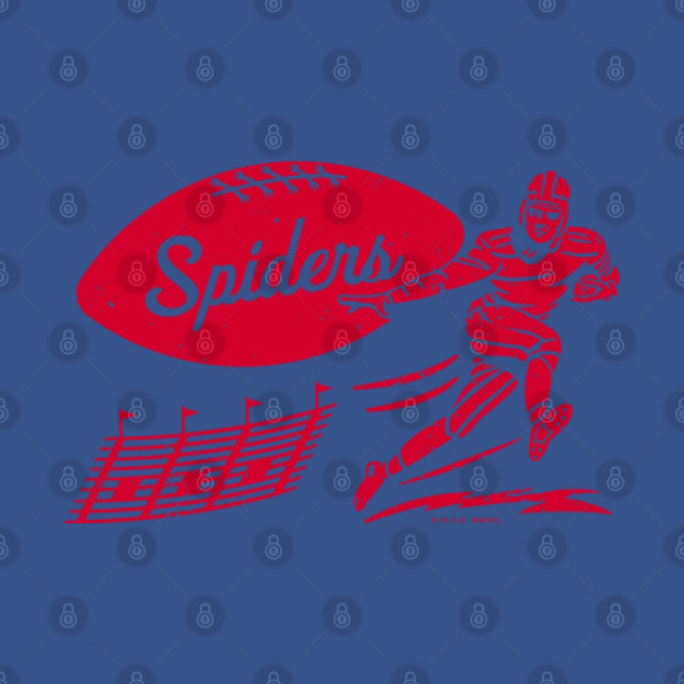 Discover Vintage College Football - Richmond Spiders (Red Spiders Wordmark) - Richmond Spiders - T-Shirt