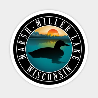 Marsh-Miller Lake Wisconsin Loon Magnet