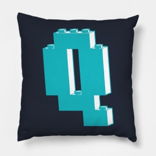 THE LETTER Q Pillow