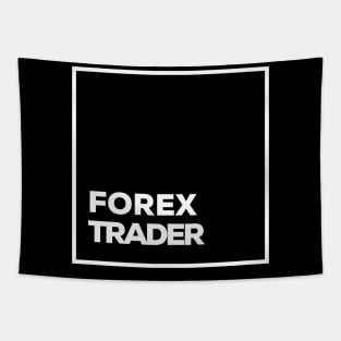 Forex Trader Square Box Tapestry