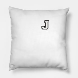 Varsity Liter J Pillow