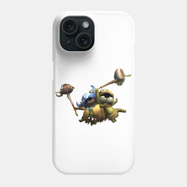 Shaka-laka Duo! (MH3U) Phone Case by Mikus