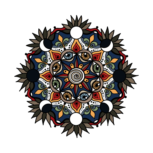 Night Sky Mandala by majoihart