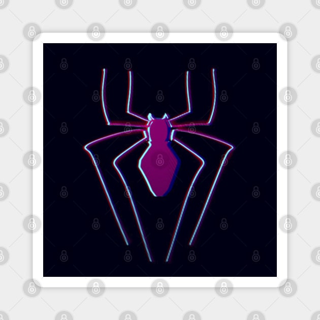 Miles Morales Spider Magnet by TeeDraw