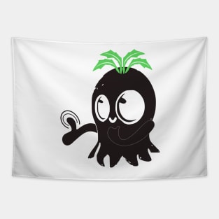 black ghost boo! cute and happy design Tapestry