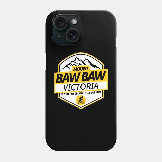 Mount Baw Baw Cycling Victoria Australia Phone Case by zap