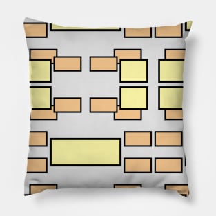 Colrful squares Pillow