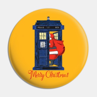 Christmas 1822 - Nicholas Visit The Blue Police Box 2 Pin