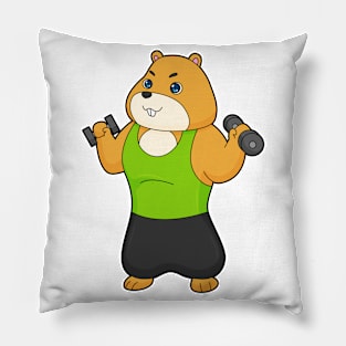 Hamster Fitness Dumbbell Pillow