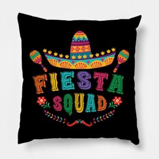 Fiesta Squad Cinco De Mayo Pillow