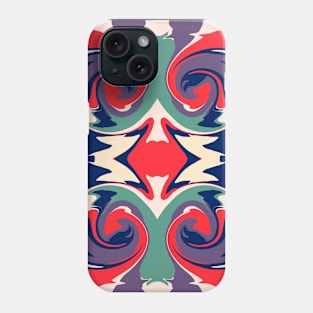 Winter lights abstract Phone Case