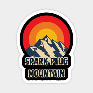 Spark Plug Mountain Magnet