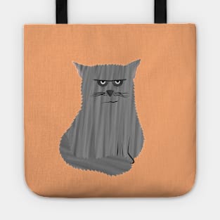 Annoyed cat Tote