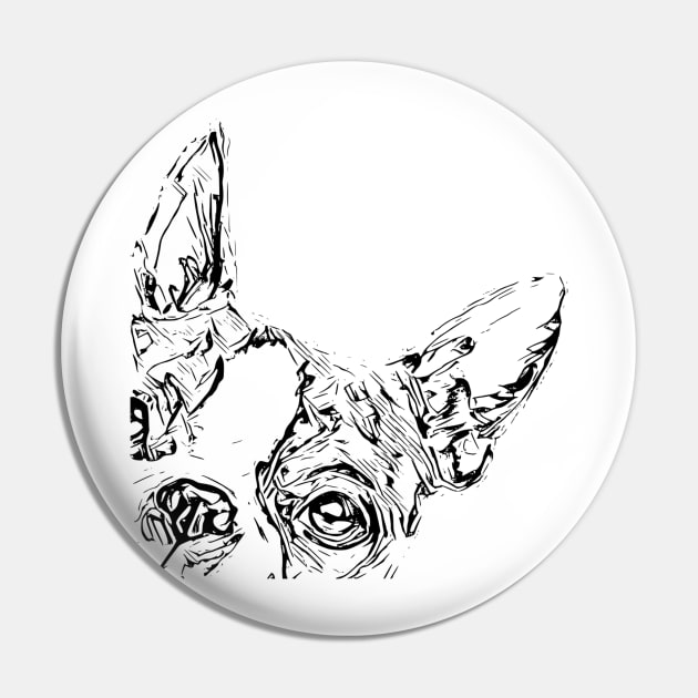 Bulldog Pin by Nimmersatt