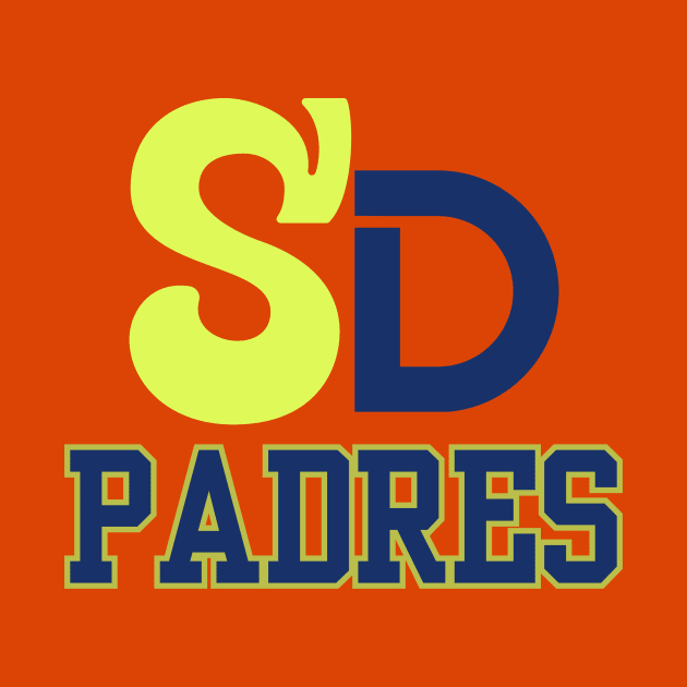 San Diego padres by Benjamin Customs