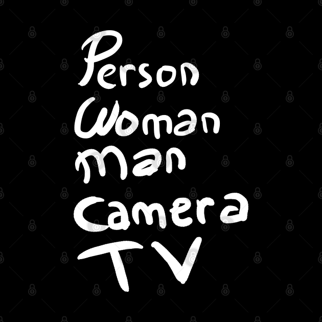 Person woman man camera tv hand draw by Excela Studio