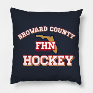 Broward County Hockey Pillow