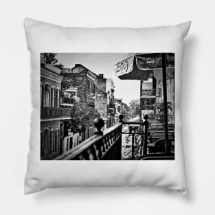 French Quarter Balcony Pillow