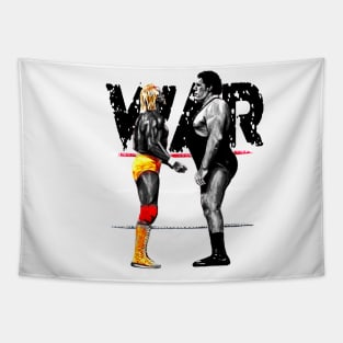 WAR!!! Andre the giant vs hulk hogan -Legends Tapestry