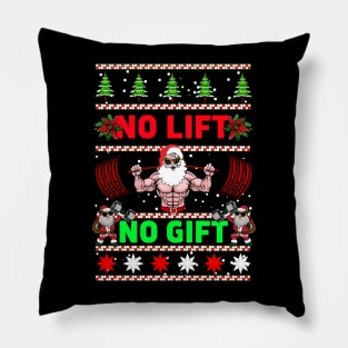 Christmas No Lift No Gift Pillow