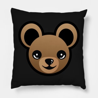 Light Brown Teddy Bear Pillow